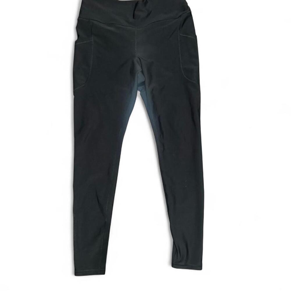 Old Navy Black Activewear Leggings Size L High Rise